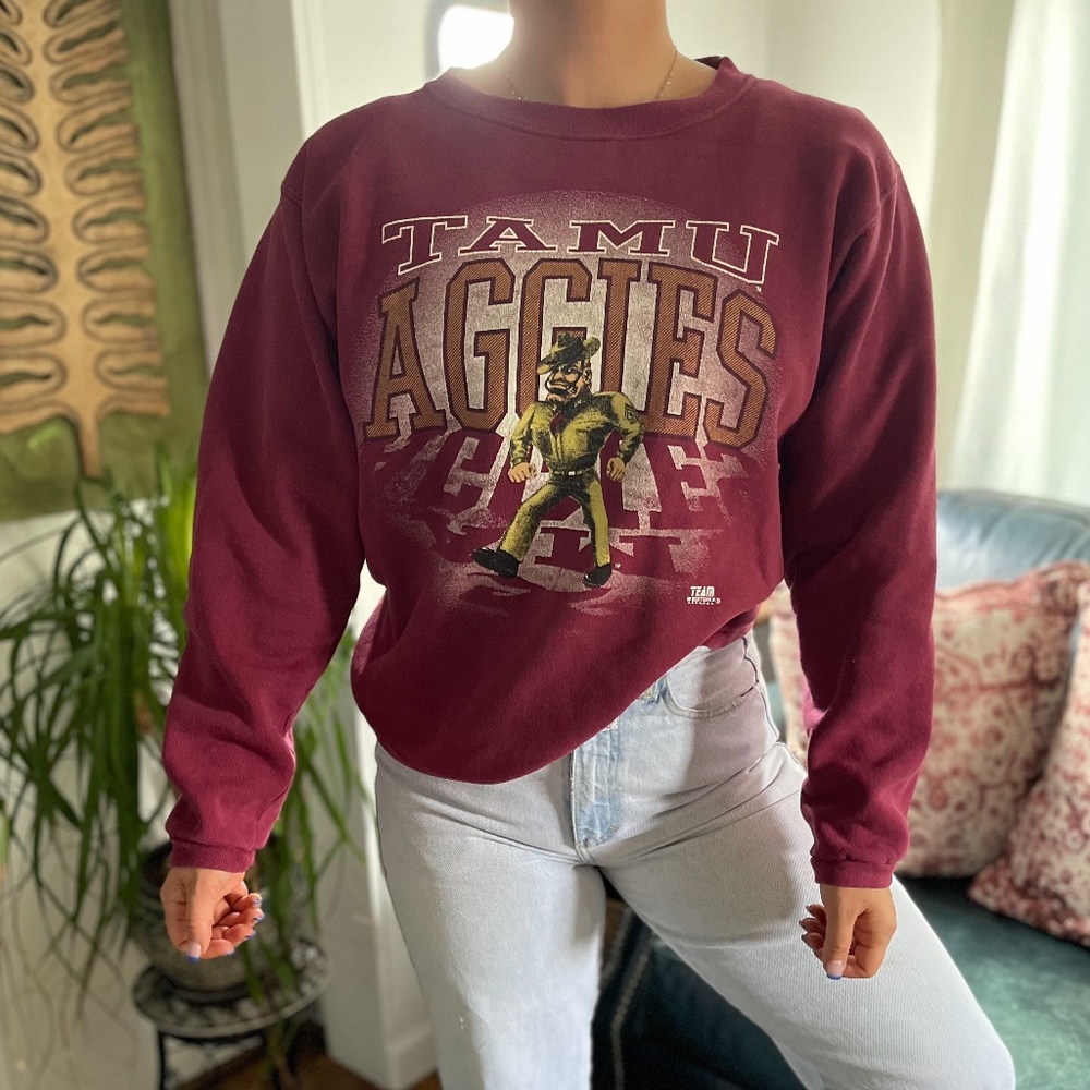 Vintage Texas A&M Aggies Sweatshirt S